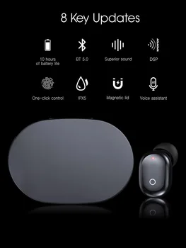 5color New Wireless Bluetooth 5.0 Mi True Wireless Stereo Auto Link TWS Earphone Headset Left Right Low Lag Mode
5color New Wireless Bluetooth 5.0 Mi True Wireless Stereo Auto Link TWS Earphone Headset Left Right Low Lag Mode
