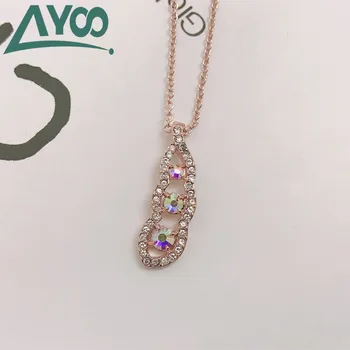 AYoo High Quality SWA1: 1 2020 New Popular Cute Crystal Pea Necklace Birthday Girlfriend Beautiful Gift
AYoo High Quality SWA1: 1 2020 New Popular Cute Crystal Pea Necklace Birthday Girlfriend Beautiful Gift
