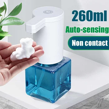 260ML Automatic Induction Soap Dispenser USB Charging Non-contact Induction Smart Liquid Automatic Machine For Kitchen Bathroom
260ML Automatic Induction Soap Dispenser USB Charging Non-contact Induction Smart Liquid Automatic Machine For Kitchen Bathroom