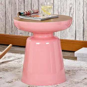 Modern Creative Coffee Corner Table Two-color Martini Side Table Nordic Sofa Macaron Small Round Table Shoe Stool Pier
Modern Creative Coffee Corner Table Two-color Martini Side Table Nordic Sofa Macaron Small Round Table Shoe Stool Pier