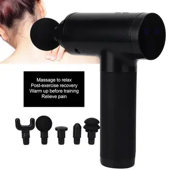 Electric Fascia Gun Muscle Stimulator Pain Fatigue Relief Body Relax Massager Muscle Stimulator Deep Tissue Massage Instrument
Electric Fascia Gun Muscle Stimulator Pain Fatigue Relief Body Relax Massager Muscle Stimulator Deep Tissue Massage Instrument