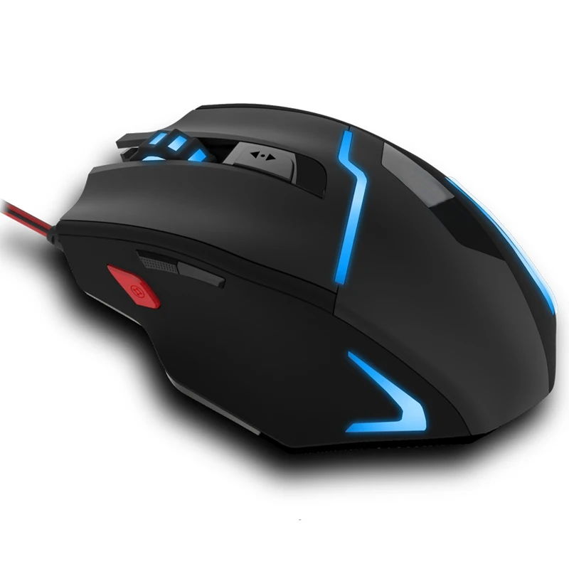 VisTsing 7200 DPI Wired Gaming Mouse LED Light Optical USB Laptop Mice Gamer 7 Buttons Ergonomic Mouse for Pc Computer Mause
VisTsing 7200 DPI Wired Gaming Mouse LED Light Optical USB Laptop Mice Gamer 7 Buttons Ergonomic Mouse for Pc Computer Mause