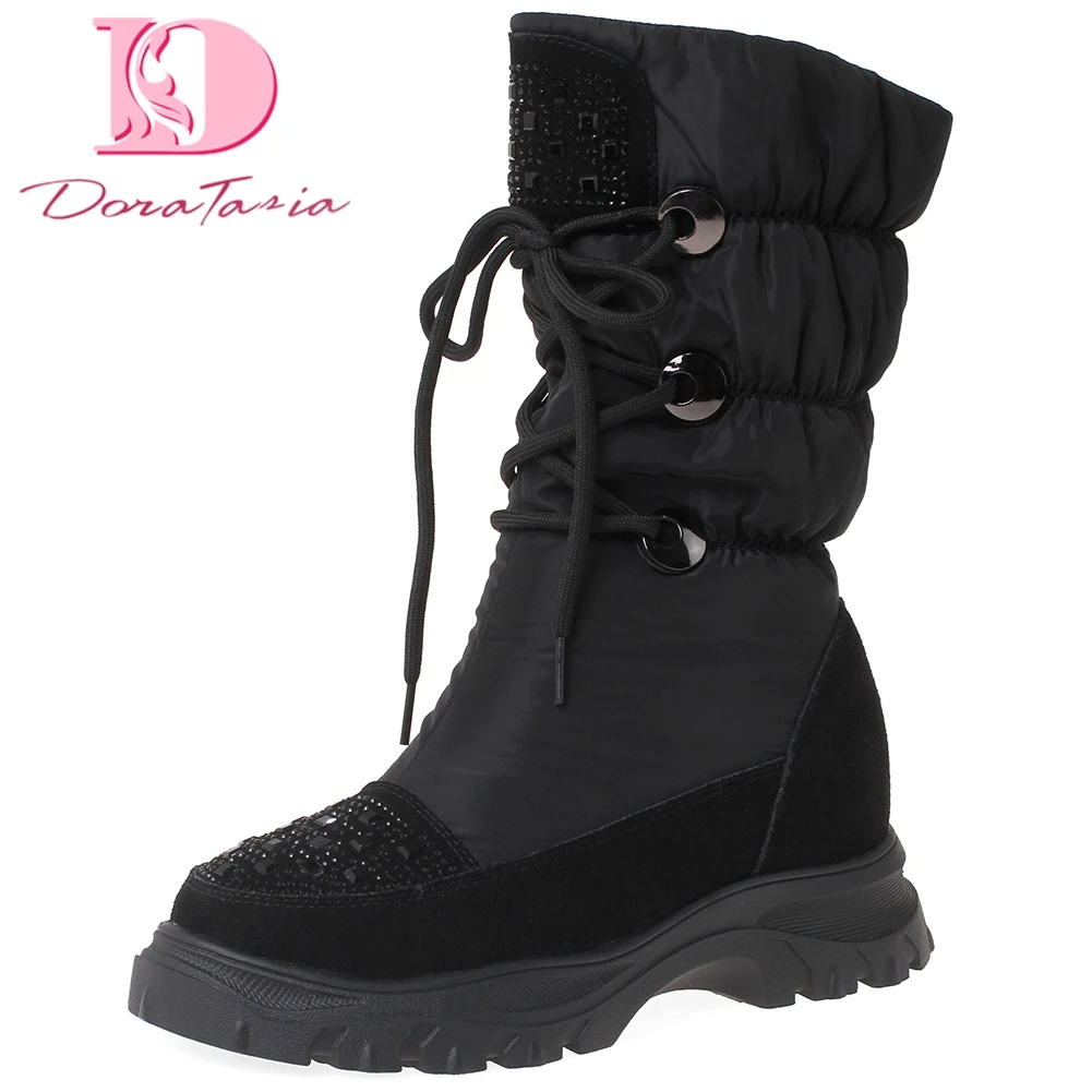 Doratasia High Quality 2020 Large Size 41 Black Shoes Woman Boots russia winter warm snow Boots Women Shoes footwear
Doratasia High Quality 2020 Large Size 41 Black Shoes Woman Boots russia winter warm snow Boots Women Shoes footwear