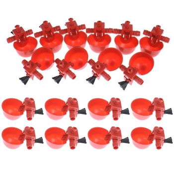 Automatic Poultry Watering Drinker Cups Float Style Gravity Feed Wate rers Chicks Duck Quail Feed Cup
Automatic Poultry Watering Drinker Cups Float Style Gravity Feed Wate rers Chicks Duck Quail Feed Cup