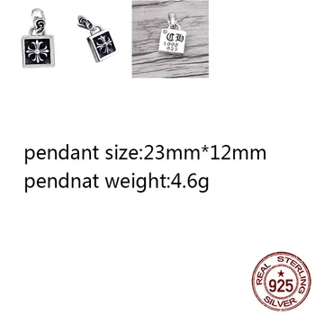 B06-1 925 sterling silver pendant unique personality wild retro couple pendant punk hip-hop style cross tag shape jewelry
B06-1 925 sterling silver pendant unique personality wild retro couple pendant punk hip-hop style cross tag shape jewelry