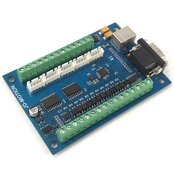New Carving Machine CNC Motion Control Card 5-Axis Interface Board MACH3 Interface Board USB Interface Board with Handwheel
New Carving Machine CNC Motion Control Card 5-Axis Interface Board MACH3 Interface Board USB Interface Board with Handwheel