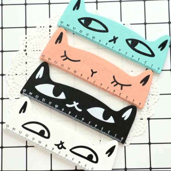 15cm Fresh Candy Color Cute Cat Wooden Ruler Measuring Straight Ruler Tool Promotional Gift Stationery
15cm Fresh Candy Color Cute Cat Wooden Ruler Measuring Straight Ruler Tool Promotional Gift Stationery