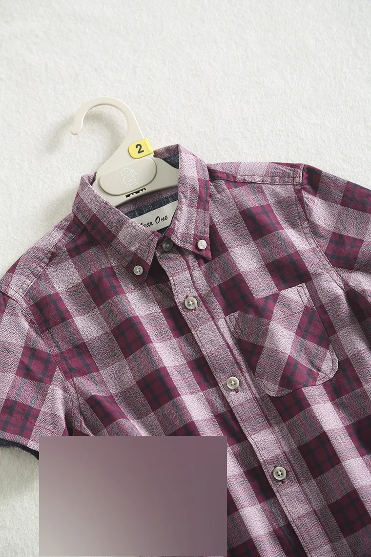 Ti19 Casual Quality of Contrast Color Pattern Small Square Collar Open Body Short Sleeve Straight-Cut Shirt BOY'S
Ti19 Casual Quality of Contrast Color Pattern Small Square Collar Open Body Short Sleeve Straight-Cut Shirt BOY'S