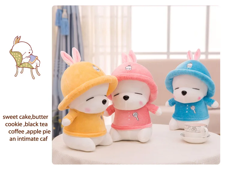 style hat mashimaro doll plush toys pillow doll birthday gift