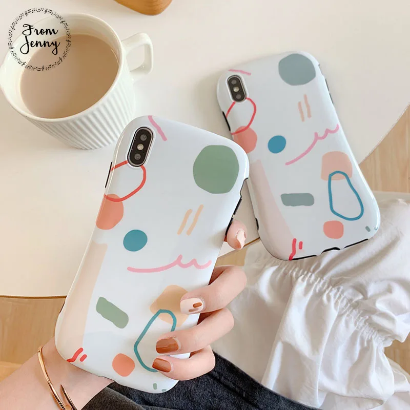 From Jenny Small waist geometric illustration for iPhone x xr xs max 6 6s 7 8 Plus simple phone silicone case
From Jenny Small waist geometric illustration for iPhone x xr xs max 6 6s 7 8 Plus simple phone silicone case