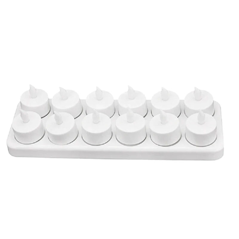 Rechargeable LED Electric Candles, Flameless Flickering Tea Lights, Decorations for Christmas, Parties, Events, Weddings,Set of
Rechargeable LED Electric Candles, Flameless Flickering Tea Lights, Decorations for Christmas, Parties, Events, Weddings,Set of