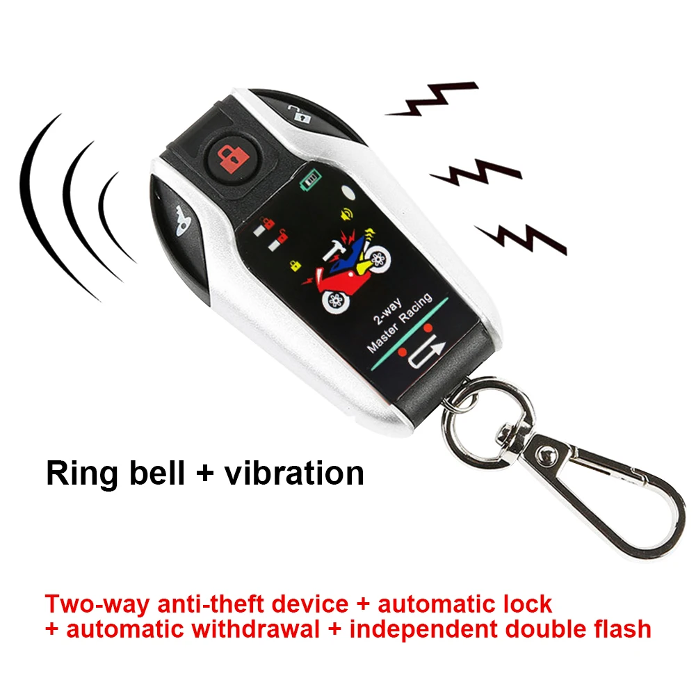 Anti Theft Scooter Waterproof Universal Automatic Lock Motorbike Security Two Way Remote Start Vibration Engine Motorcycle Alarm
Anti Theft Scooter Waterproof Universal Automatic Lock Motorbike Security Two Way Remote Start Vibration Engine Motorcycle Alarm