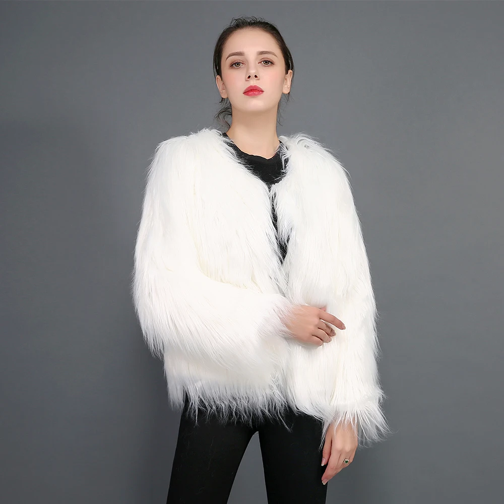 New Winter Furry Fox Fur Vest Faux Fur Women Jacket Mink Outerwear Leather Grass Fur Coat For Female White S-6XL
New Winter Furry Fox Fur Vest Faux Fur Women Jacket Mink Outerwear Leather Grass Fur Coat For Female White S-6XL
