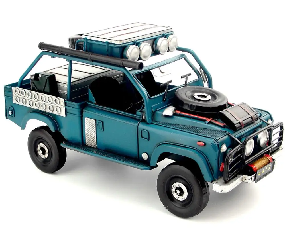 Винтажные железные декоративные украшения, британский Land Rover, армейский автомобиль, модель джипа, ремесла, подарок на день рождения, украшение
Винтажные железные декоративные украшения, британский Land Rover, армейский автомобиль, модель джипа, ремесла, подарок на день рождения, украшение