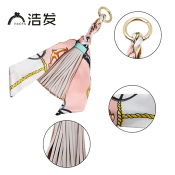 HAOFA Fashion Hot Sale Scarves Key holder Bowknot Exquisite Decoration PU Leather Tassels Keychains Women Bag Charm Pendant
HAOFA Fashion Hot Sale Scarves Key holder Bowknot Exquisite Decoration PU Leather Tassels Keychains Women Bag Charm Pendant