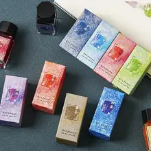 18ML Trendy Pen Ink Marvelous High Concentrated Vibrant Colors Clean Handwriting Compact Glass Bottled Pen Ink for Writing
18ML Trendy Pen Ink Marvelous High Concentrated Vibrant Colors Clean Handwriting Compact Glass Bottled Pen Ink for Writing