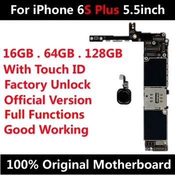 For iPhone 6S Plus 5.5inch Original Motherboard Factory Unlock Mainboard With Touch ID Full Functions IOS Update Support
For iPhone 6S Plus 5.5inch Original Motherboard Factory Unlock Mainboard With Touch ID Full Functions IOS Update Support
