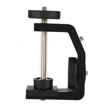 Universal Aluminum C-Type 1/4 Inch Desktop Mount Clip Clamp Stand for Camera Tripod Ball Head Photo Studio
Universal Aluminum C-Type 1/4 Inch Desktop Mount Clip Clamp Stand for Camera Tripod Ball Head Photo Studio
