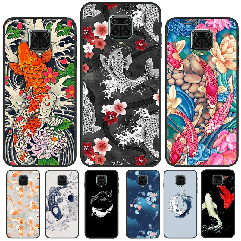 Ying Yang Koi Fish For Xiaomi Redmi Note 10 8 7 9 Pro 8T 9S Phone Case 9A 9C 9T 8A 7A K40 Coque | Мобильные телефоны и