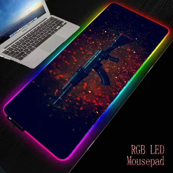MRGBEST RGB Mouse Pad Cool CSGO Gun photo pad with rubber base Precision weaving cloth Small size pads
MRGBEST RGB Mouse Pad Cool CSGO Gun photo pad with rubber base Precision weaving cloth Small size pads