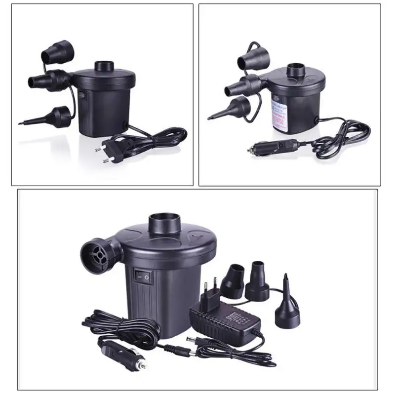 For Car Inflatable Pump Electric Air Pump 12V Car Boat Electric Blower Pump EU US UK plug Drop shipping
For Car Inflatable Pump Electric Air Pump 12V Car Boat Electric Blower Pump EU US UK plug Drop shipping