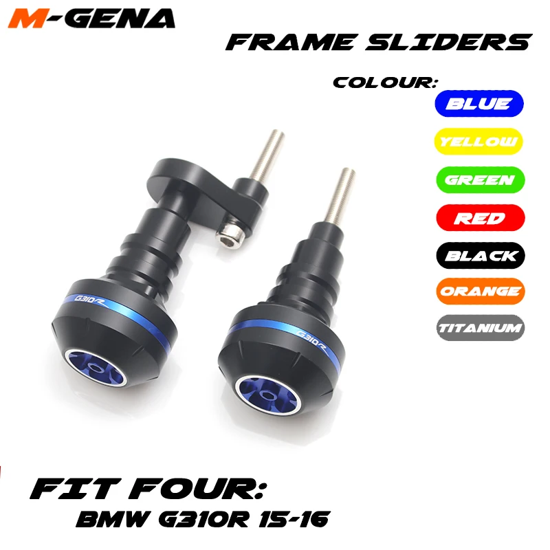 Motorcycle CNC Aluminum Falling Protection Frame Sliders Crash Protector For BMW G310R G310 R G 310R 2015 2016
Motorcycle CNC Aluminum Falling Protection Frame Sliders Crash Protector For BMW G310R G310 R G 310R 2015 2016