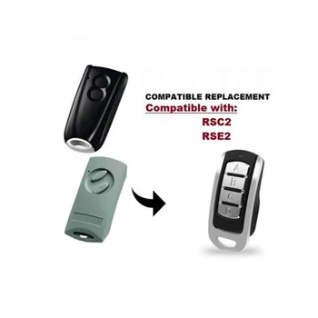 For RSC2 RSE2 433.92MHz rolling code remote control 4 key duplicator gate control garage command