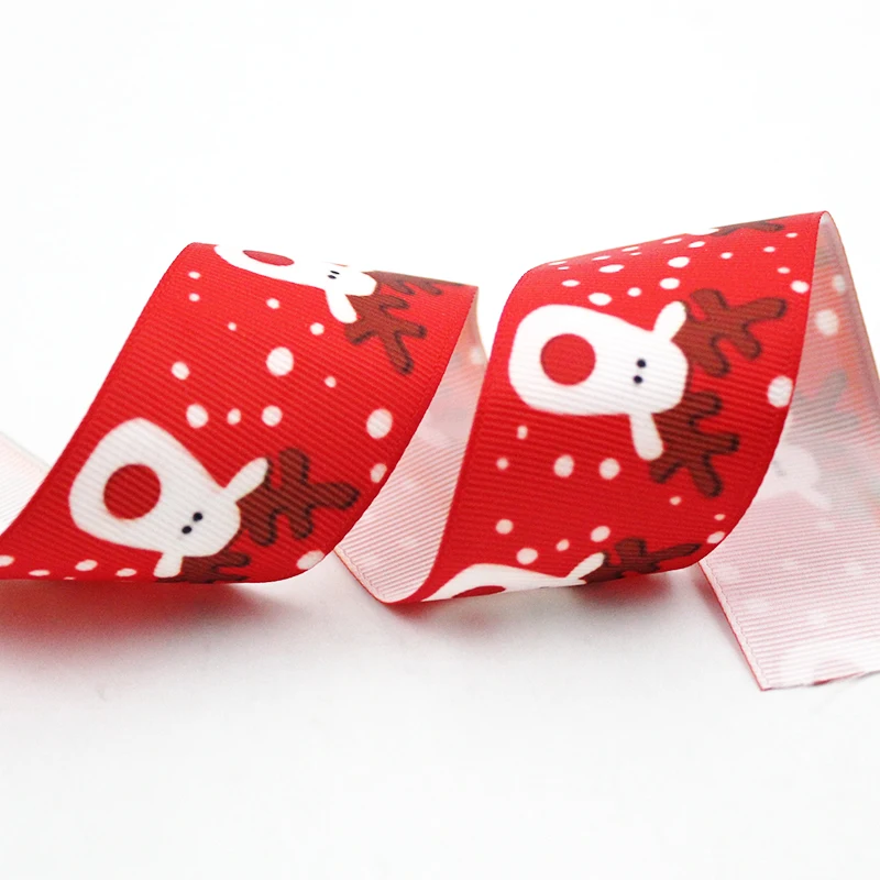1-1/2" Cartoon Christmas printed 38mm grosgrain ribbon 10 yards DIY cute bows ribbons for wedding home decoration
1-1/2" Cartoon Christmas printed 38mm grosgrain ribbon 10 yards DIY cute bows ribbons for wedding home decoration