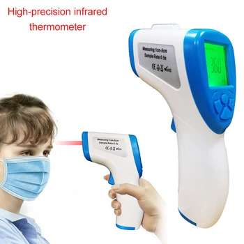 LC-166 Non-contact LCD Digital IR Infrared Forehead Thermometer Temp Meter Non-contact IR Laser Thermometer
LC-166 Non-contact LCD Digital IR Infrared Forehead Thermometer Temp Meter Non-contact IR Laser Thermometer