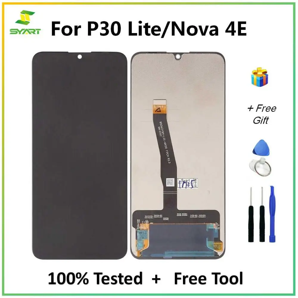 For Huawei P30 Lite Nova 4E LCD Display Touch Screen Digitizer Assembly Replacement Parts + Tools For P30 Lite 6.15" LCDs Screen
For Huawei P30 Lite Nova 4E LCD Display Touch Screen Digitizer Assembly Replacement Parts + Tools For P30 Lite 6.15" LCDs Screen