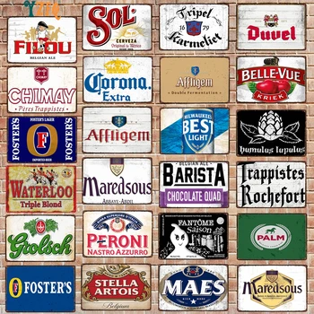 Beer Vintage Metal Metal Plates For Wall Bar Home Pub Art kitchen Coffee Decor 30X20CM DU-8643B
Beer Vintage Metal Metal Plates For Wall Bar Home Pub Art kitchen Coffee Decor 30X20CM DU-8643B