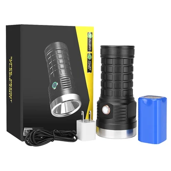 P70 LED Tactical Flashlight Touch Switch Torch USB Rechargeable Searchlight Flash Light Portable Spotlight With 4*18650 Battery
P70 LED Tactical Flashlight Touch Switch Torch USB Rechargeable Searchlight Flash Light Portable Spotlight With 4*18650 Battery