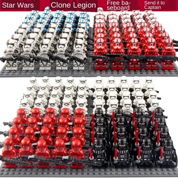 Star Wars9 21pcs 4.5cm The Mandalorian military police Stormtrooper clone trooper dolls assemble Darth Vader building block toys
Star Wars9 21pcs 4.5cm The Mandalorian military police Stormtrooper clone trooper dolls assemble Darth Vader building block toys