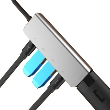 Type-C 3.0 to hdmi hub 5 in 1 Type C Adapter USB C Charging Port Suppot Charging for laptop Smartphone hdmi 4k
Type-C 3.0 to hdmi hub 5 in 1 Type C Adapter USB C Charging Port Suppot Charging for laptop Smartphone hdmi 4k