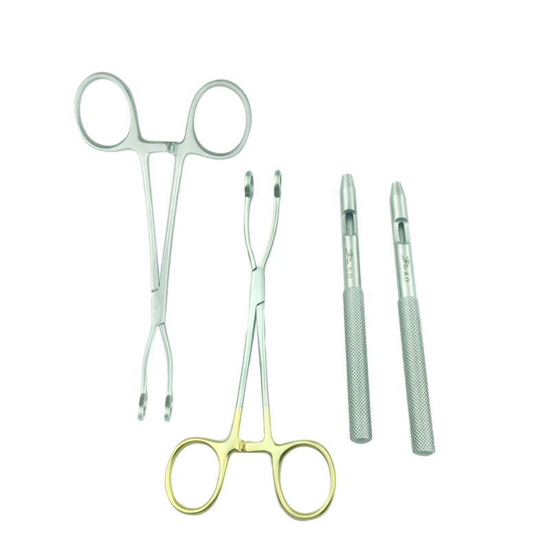 

Positioning Clip Forceps Plastic Dimple Design Positioning Clip Surgical Instrument Dimple Suture Needle Beauty Surgery Tool