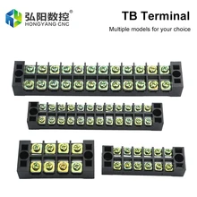 1Pcs Double Row Fixed Screw Terminal Block Plug-In Connector 600V 15A 4/6/12 Optional Stepper Motor Wiring Shield Terminal
1Pcs Double Row Fixed Screw Terminal Block Plug-In Connector 600V 15A 4/6/12 Optional Stepper Motor Wiring Shield Terminal
