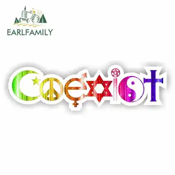 EARLFAMILY 13cm x 4.1cm Auto Car Stickers and Decals Waterproof Coexist - Vinyl Sticker Decal Car Wicca Pagan Bumper Decal
EARLFAMILY 13cm x 4.1cm Auto Car Stickers and Decals Waterproof Coexist - Vinyl Sticker Decal Car Wicca Pagan Bumper Decal