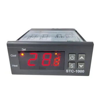stc-1000 220V Digital Refrigerator LED Display Thermostat Temperature Controller Switch Module Micro Board Module
stc-1000 220V Digital Refrigerator LED Display Thermostat Temperature Controller Switch Module Micro Board Module