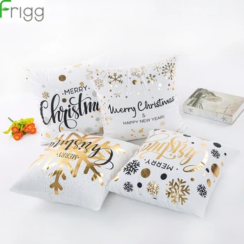 Frigg Merry Christmas Cushion Cover Gold Pillow Covers Christmas Home Decoration Pillow Cases Pillowcase Throw Pillow Covers
Frigg Merry Christmas Cushion Cover Gold Pillow Covers Christmas Home Decoration Pillow Cases Pillowcase Throw Pillow Covers