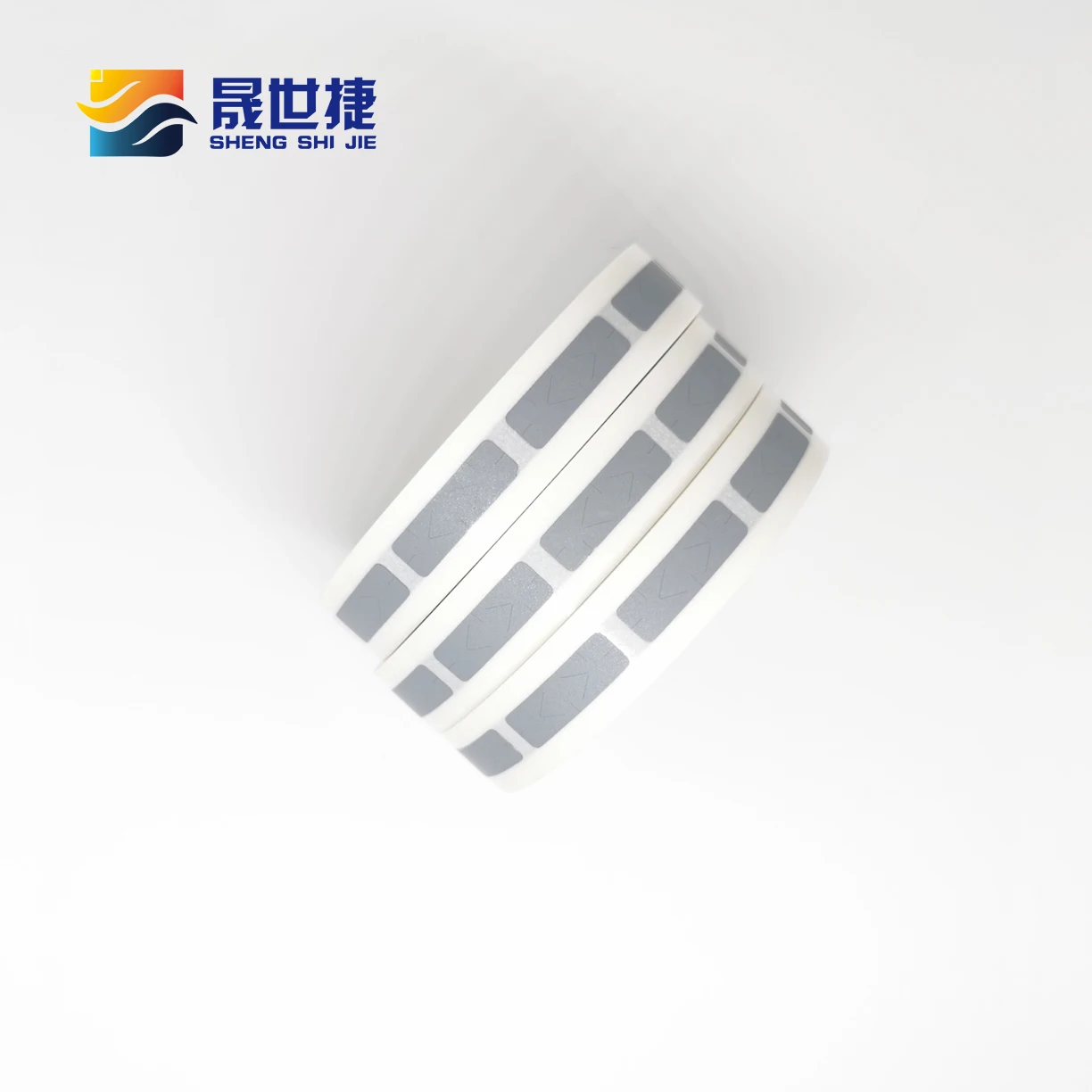 Shengshijie 1000 шт./рулон наклейка с царапинами 6x20 мм серая этикетка для открыток