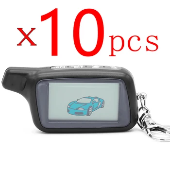10 Pcs X5 LCD Remote Control Key Fob For Russian Version Vehicle Security Two way car alarm system TOMAHAWK X5 Keychain 434MHz
10 Pcs X5 LCD Remote Control Key Fob For Russian Version Vehicle Security Two way car alarm system TOMAHAWK X5 Keychain 434MHz