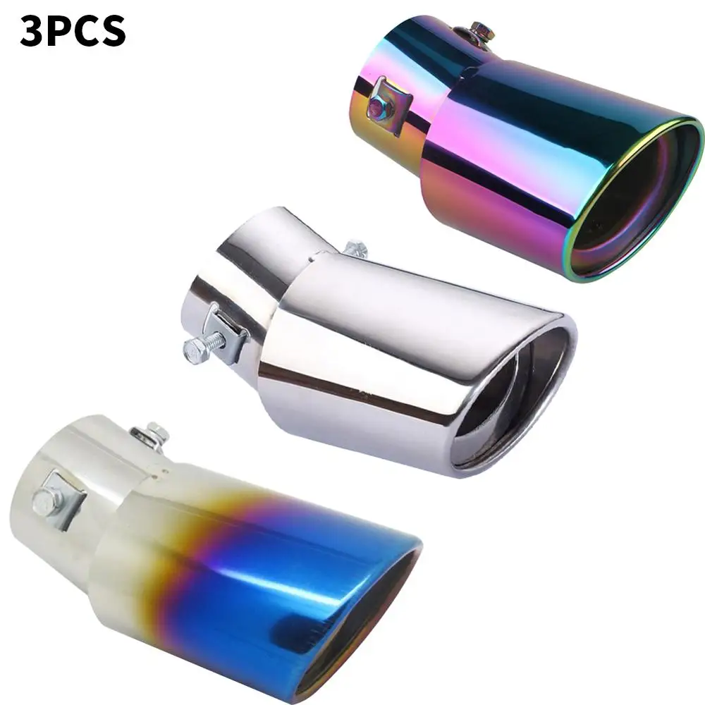 3 Pcs Muffler Tip Auto Exhaust Pipe Connector Car Tail Universal Stainless Steel
3 Pcs Muffler Tip Auto Exhaust Pipe Connector Car Tail Universal Stainless Steel