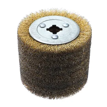 120x100x19mm Polishing Wheels Steel Wire Brush Wood Open Paint Polishing Deburring Sanding Disc Polish Tool
120x100x19mm Polishing Wheels Steel Wire Brush Wood Open Paint Polishing Deburring Sanding Disc Polish Tool