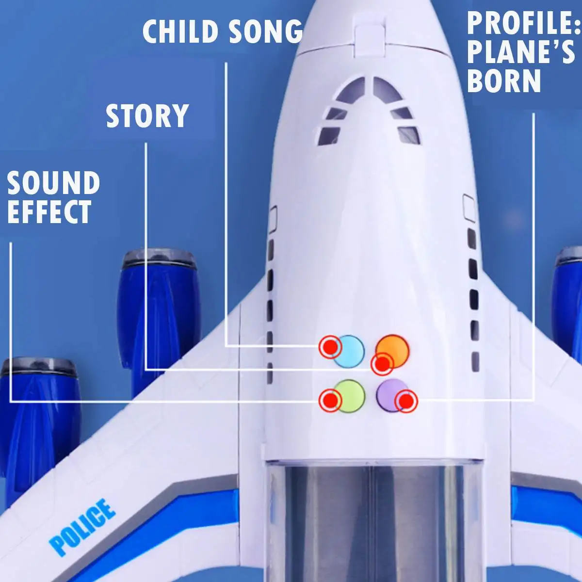 Children's Toy Aircraft Set Christmas Gift Home Decor Figurines Music Story Simulation Track Inertia Aircraft Plane Kids Toy Car
Children's Toy Aircraft Set Christmas Gift Home Decor Figurines Music Story Simulation Track Inertia Aircraft Plane Kids Toy Car