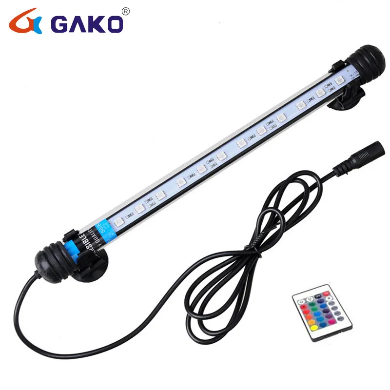 28CM Remote Control Aquarium RGB LED Light Fish Tank Arowana Amphibious Submersible Light
28CM Remote Control Aquarium RGB LED Light Fish Tank Arowana Amphibious Submersible Light