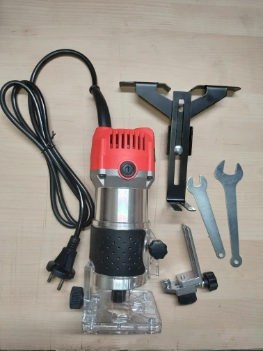 Electric Hand Wood Trimmer Wood Router 6.35mm Collet Carving Machine Cutter Woodworking Power Tools
Electric Hand Wood Trimmer Wood Router 6.35mm Collet Carving Machine Cutter Woodworking Power Tools