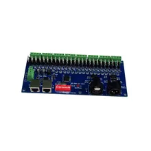 DMX512 Decoder 8 Groups 24 Channels Dimmer Controller For RGB LED Strip Lighting WS-DMX-CC-24CH
DMX512 Decoder 8 Groups 24 Channels Dimmer Controller For RGB LED Strip Lighting WS-DMX-CC-24CH