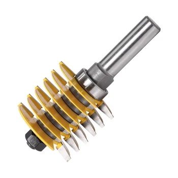 1/2 Inch Shank Woodworking Chisel Cutter Finger Joint Router Bit Build-Up Sawdust Resin Pitch Carbon Steel
1/2 Inch Shank Woodworking Chisel Cutter Finger Joint Router Bit Build-Up Sawdust Resin Pitch Carbon Steel