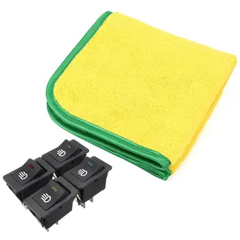 4X 12V 35A Car Truck Boat Fog Light Rocker Switch & 1x Car Wash Microfiber Towel Thicken Large Size
4X 12V 35A Car Truck Boat Fog Light Rocker Switch & 1x Car Wash Microfiber Towel Thicken Large Size