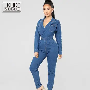 Women Denim Jumpsuit Vintage Rompers Plus Size Women Body Overalls Sexy Slim Jeans Pants Female Casual Lapel Long SleevePlaysuit
Women Denim Jumpsuit Vintage Rompers Plus Size Women Body Overalls Sexy Slim Jeans Pants Female Casual Lapel Long SleevePlaysuit